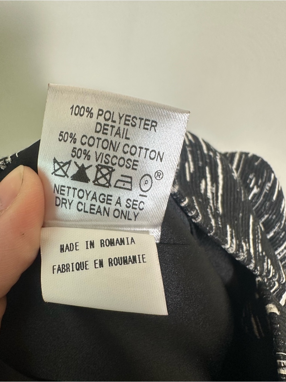 PAULE KA Paris Black and White Professional Office Wear Dress - Picture 5 of 5